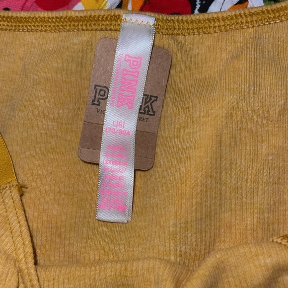 PINK by Victoria Secret- Fruit Print Boxers & Yellow high cut bikini NWT - Picture 10 of 14